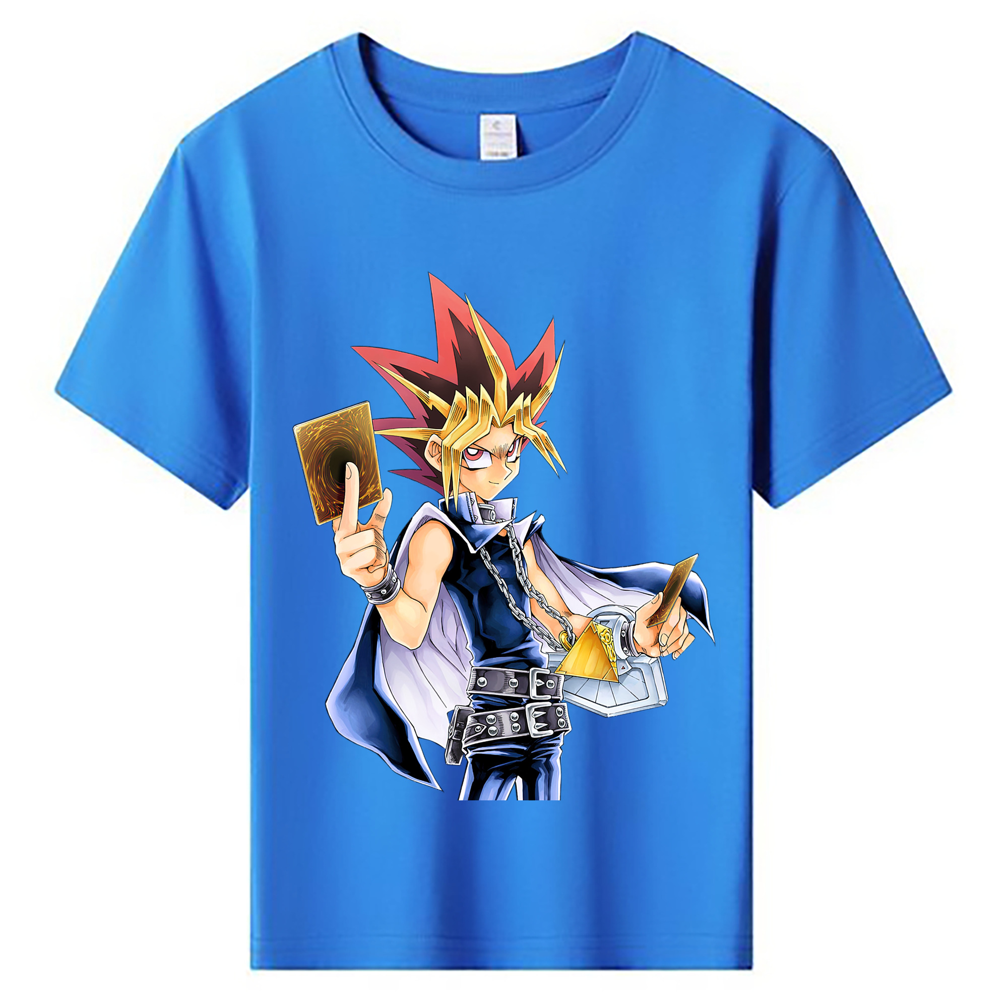 （画像用） 遊☆戯☆王 Yu-Gi-Oh! 綿100％キッズTシャツ（フロントプリント）